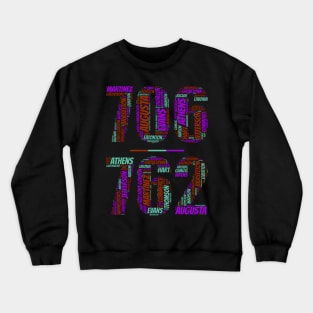 Augusta, Athens, and the 706/762 Crewneck Sweatshirt